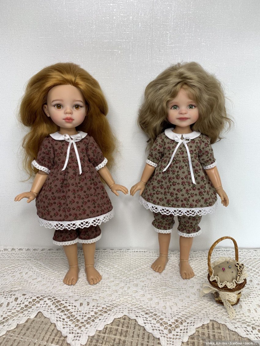 Одежда для двух Паолок - сестрёнок