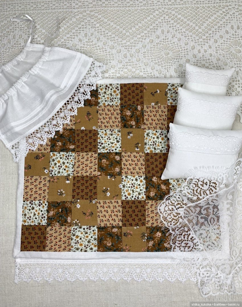 Кровать как у бабушки — Кукольная миниатюра своими руками: еда