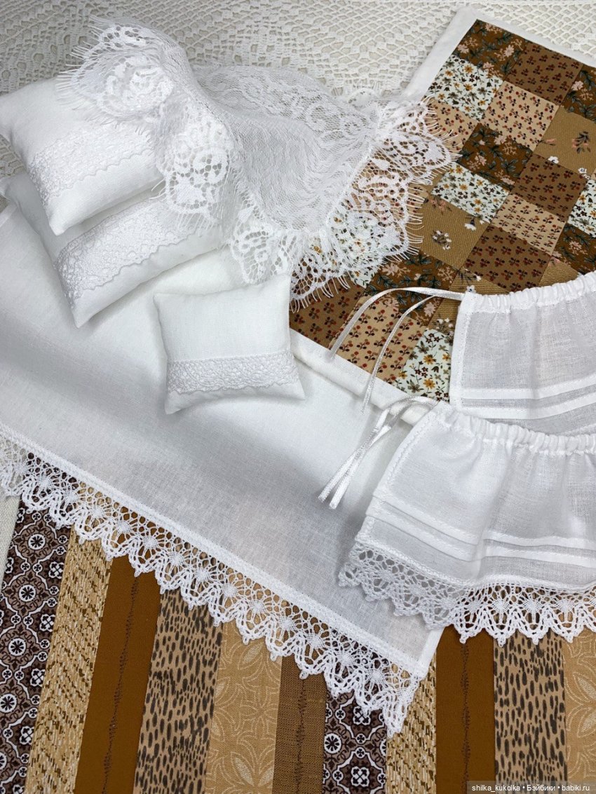 Кровать как у бабушки — Кукольная миниатюра своими руками: еда