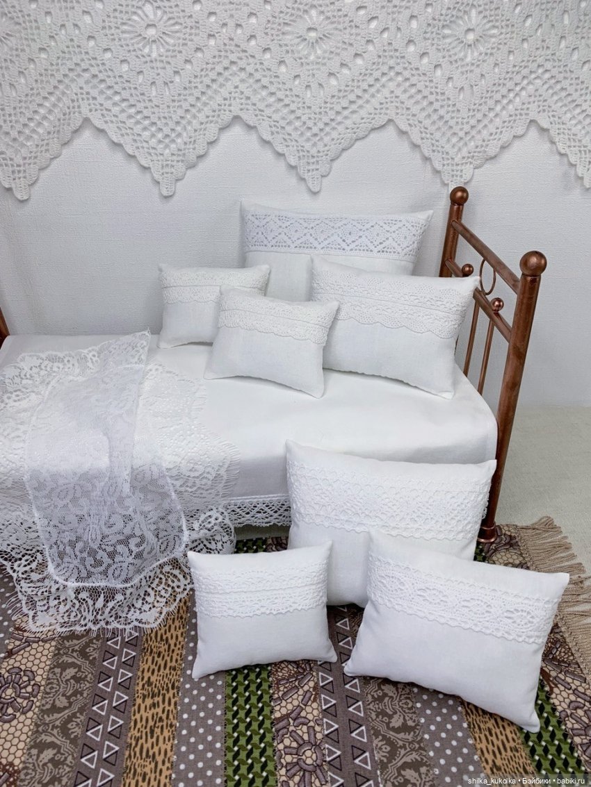 Кровать как у бабушки — Кукольная миниатюра своими руками: еда (фото 4)