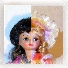 Куклы в моей жизни (3 часть). Брюнетка и блондинка