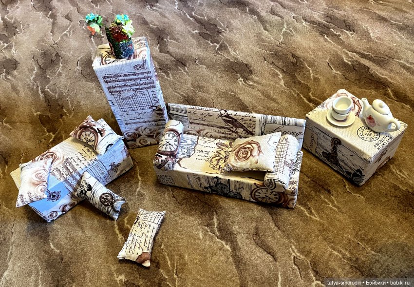 Как вариант — Мебель для кукол и домиков: фото