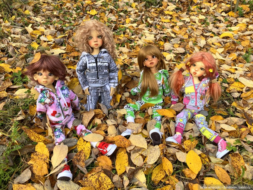 Осенние тусовочки — Куклы Kaye Wiggs (Кайе Виггс): авторские BJD (БЖД)