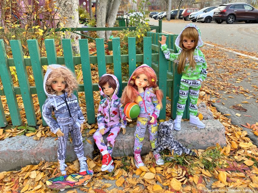 Осенние тусовочки — Куклы Kaye Wiggs (Кайе Виггс): авторские BJD (БЖД)