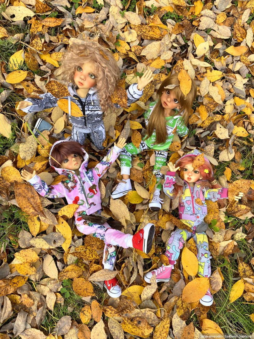 Осенние тусовочки — Куклы Kaye Wiggs (Кайе Виггс): авторские BJD (БЖД)