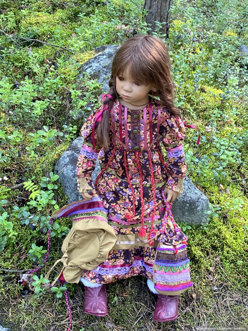 Новое платье Джинни. Фолк-акцент