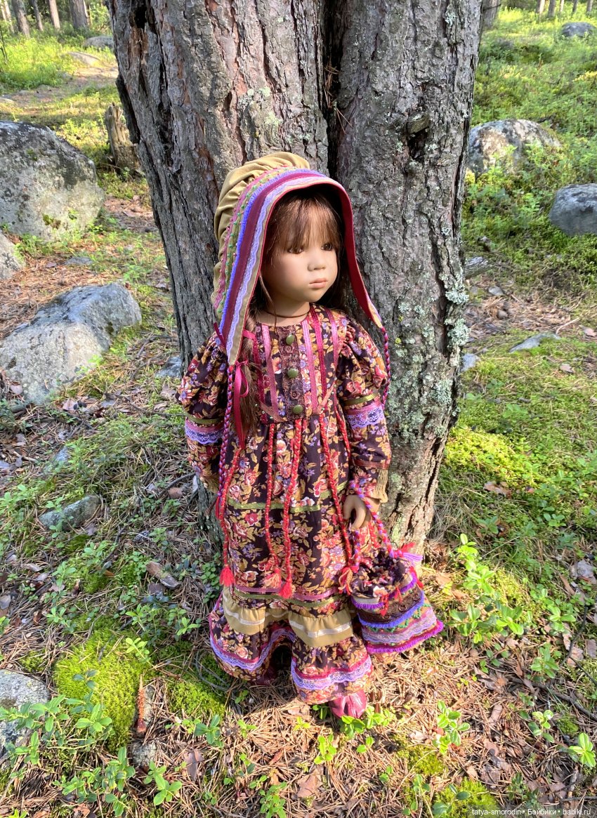 Новое платье Джинни. Фолк-акцент