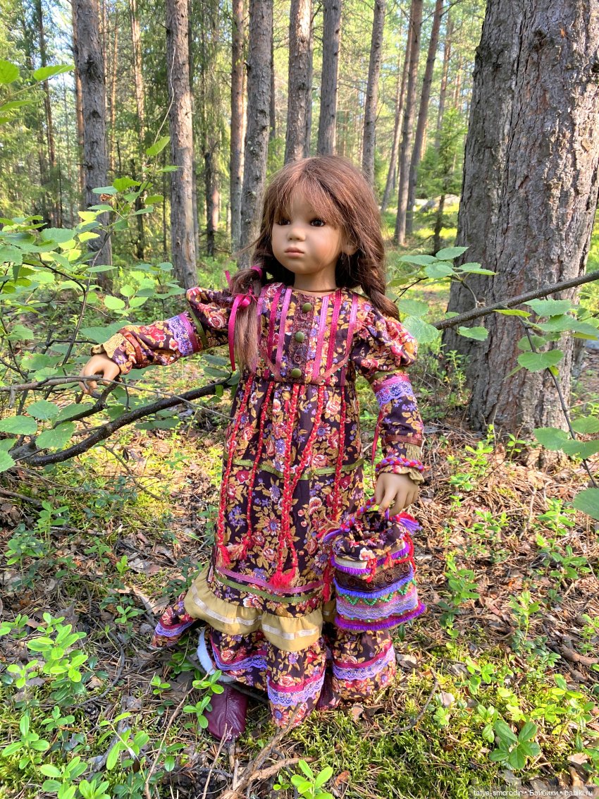 Новое платье Джинни. Фолк-акцент