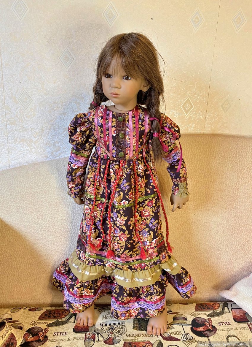 Новое платье Джинни. Фолк-акцент (фото 2)