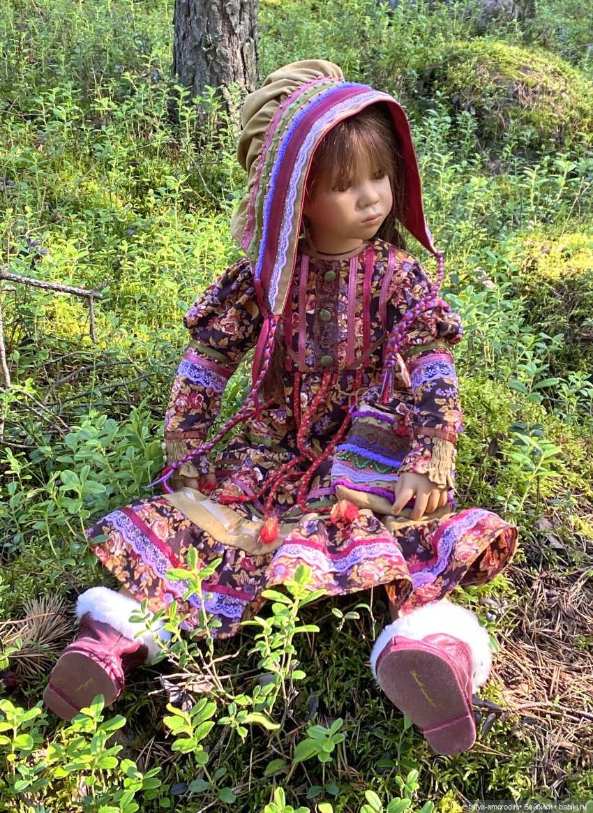 Новое платье Джинни. Фолк-акцент