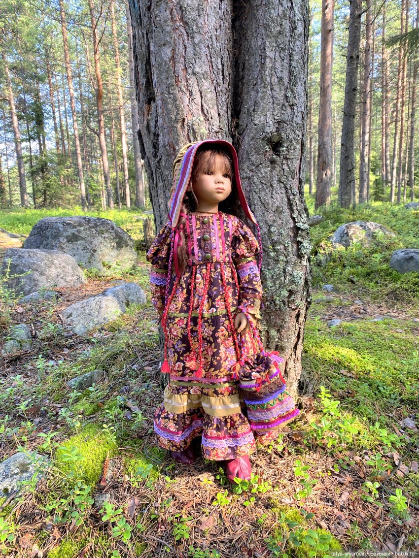 Новое платье Джинни. Фолк-акцент