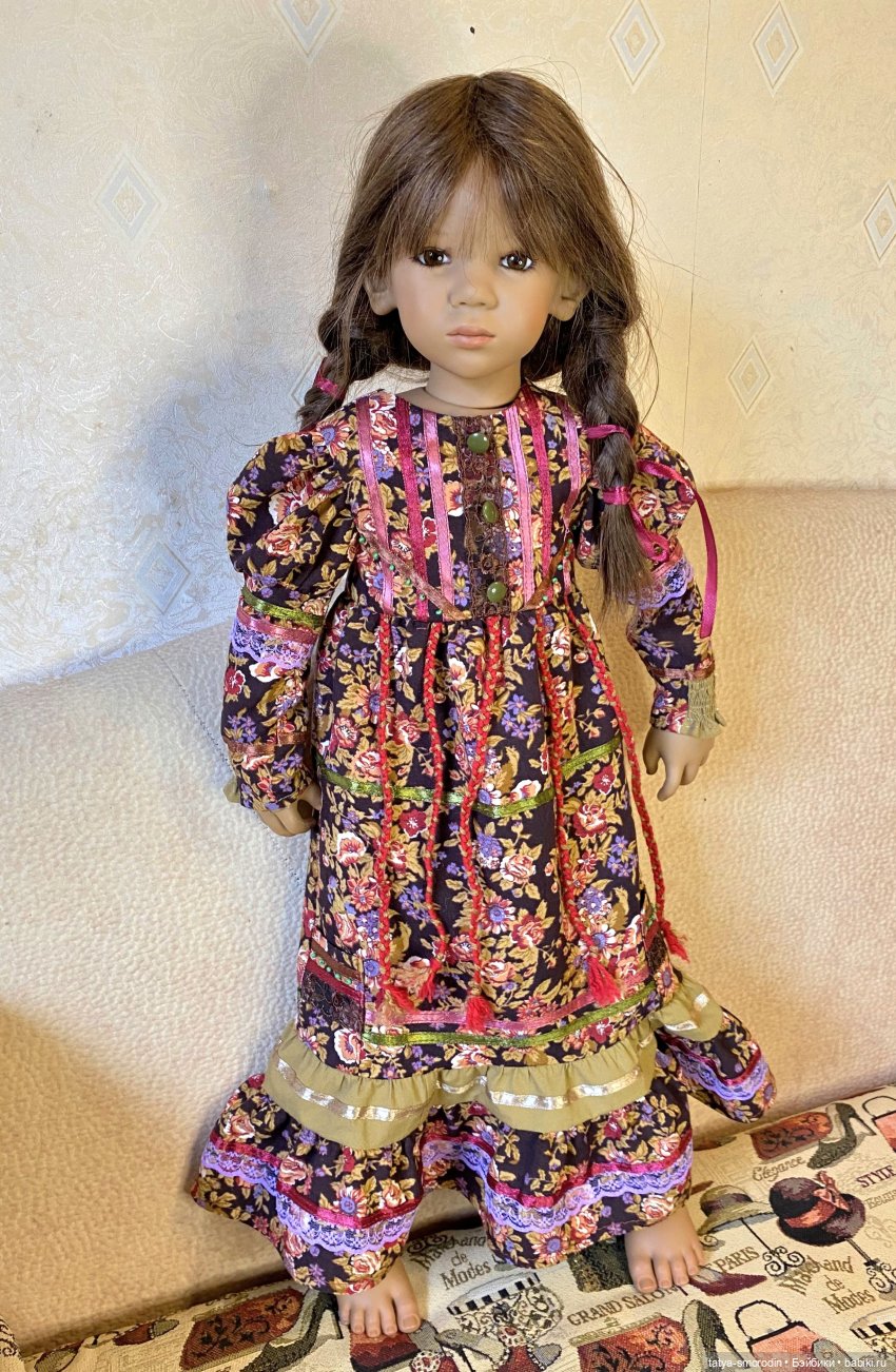 Новое платье Джинни. Фолк-акцент (фото 3)