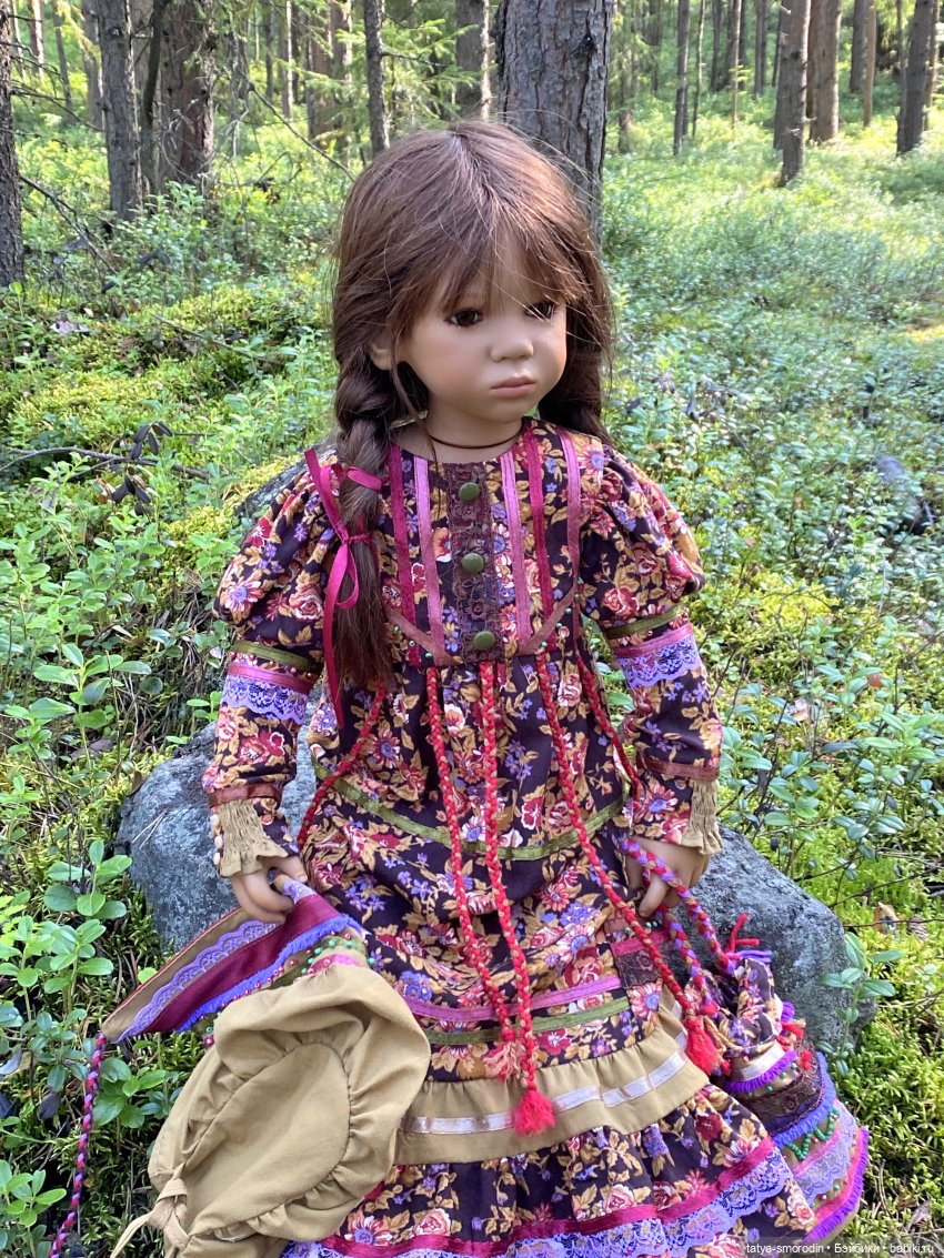 Новое платье Джинни. Фолк-акцент