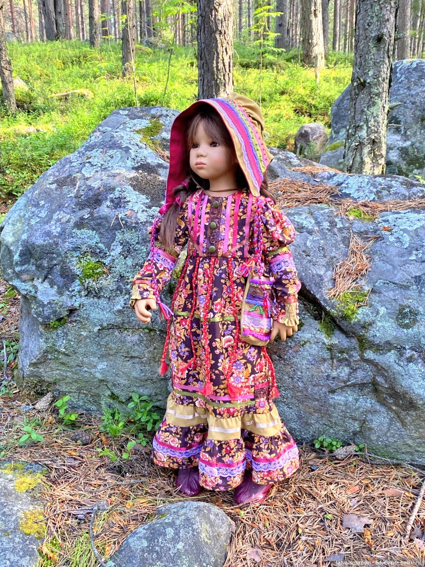 Новое платье Джинни. Фолк-акцент