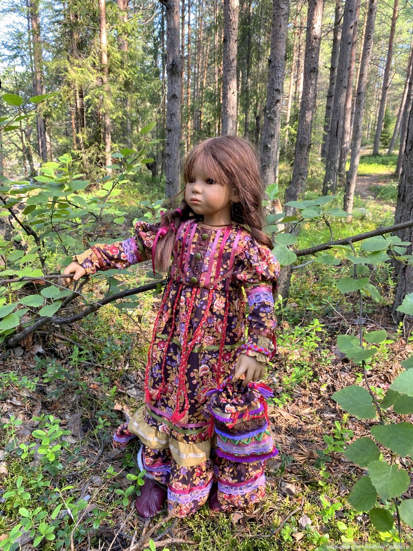 Новое платье Джинни. Фолк-акцент