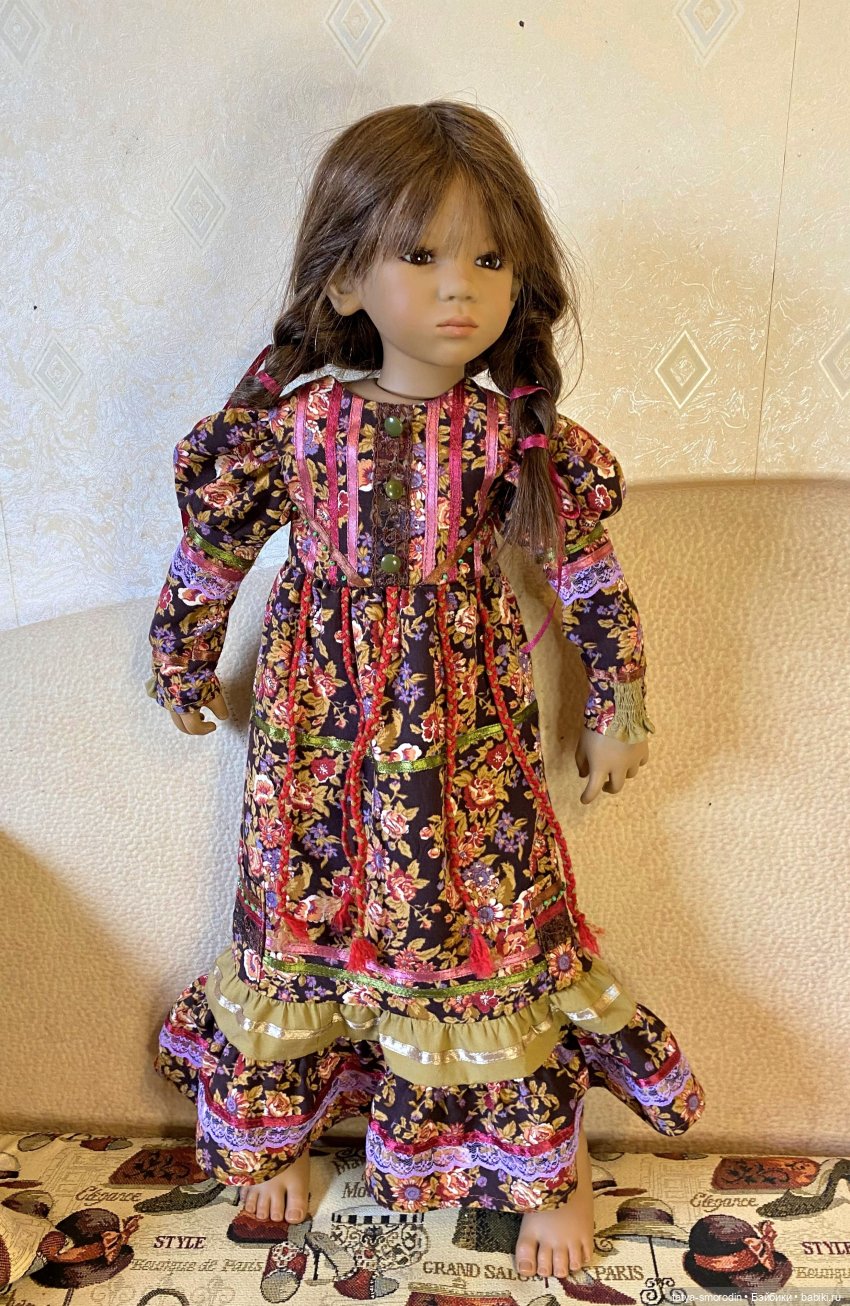 Новое платье Джинни. Фолк-акцент (фото 4)