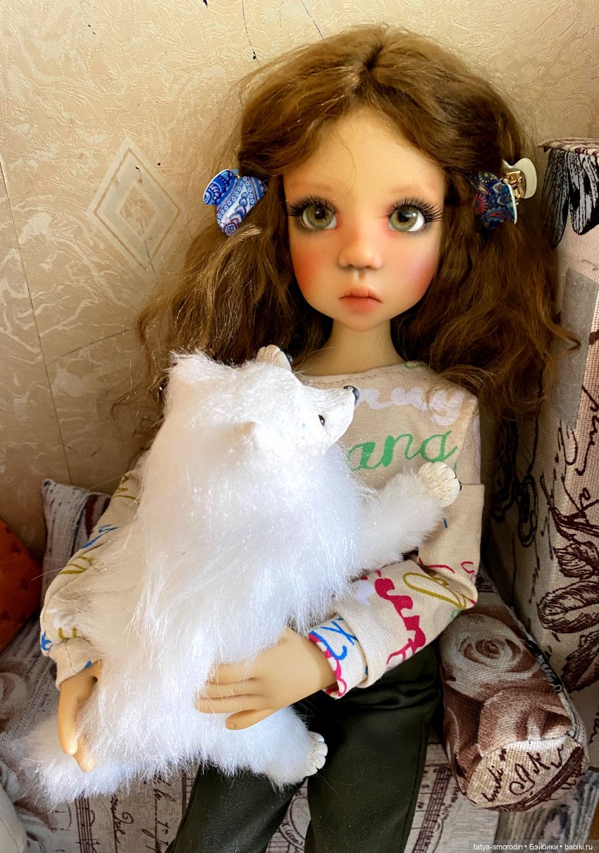 Зверье мое. 2 часть — Игрушки в смешанной технике (мех и глина): Арт (фото 7)