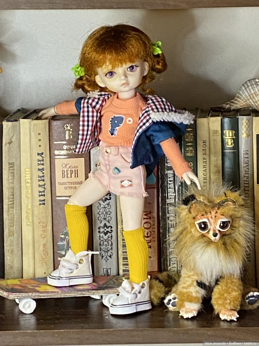 Зверье мое. 2 часть — Игрушки в смешанной технике (мех и глина): Арт