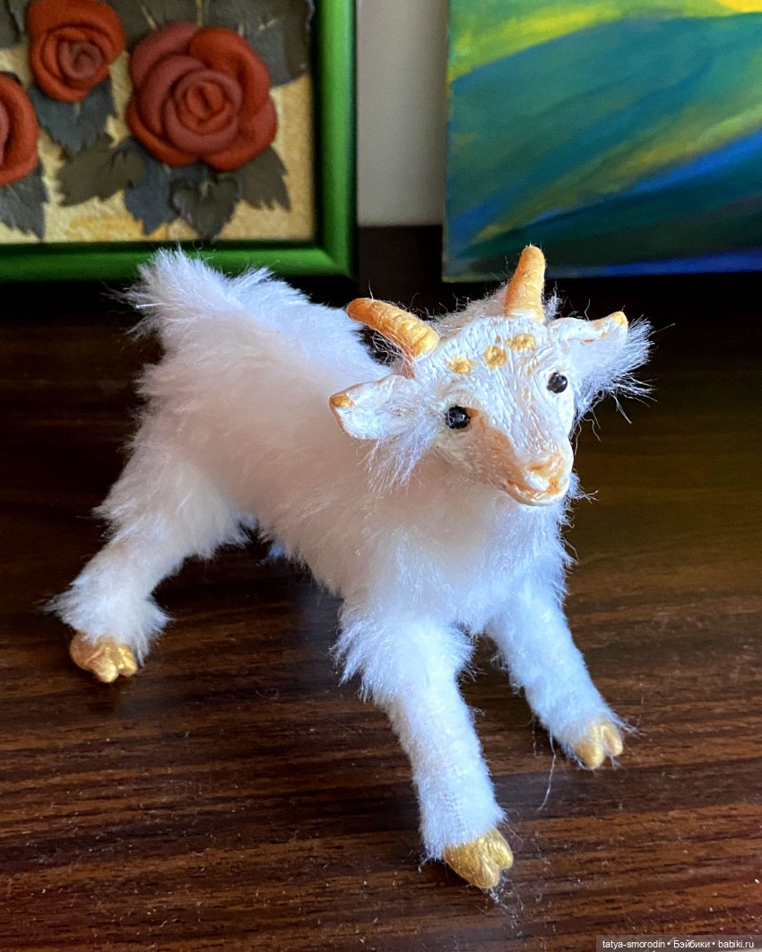 Зверье мое. 2 часть — Игрушки в смешанной технике (мех и глина): Арт