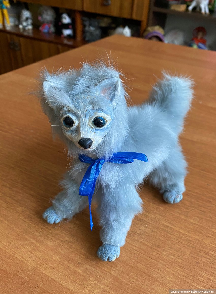 Зверье мое. 2 часть — Игрушки в смешанной технике (мех и глина): Арт