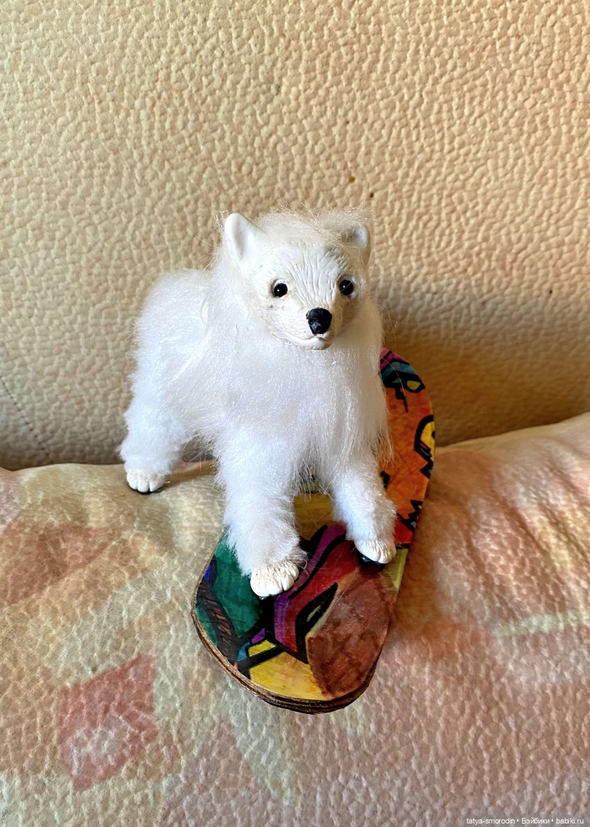 Зверье мое. 2 часть — Игрушки в смешанной технике (мех и глина): Арт (фото 5)