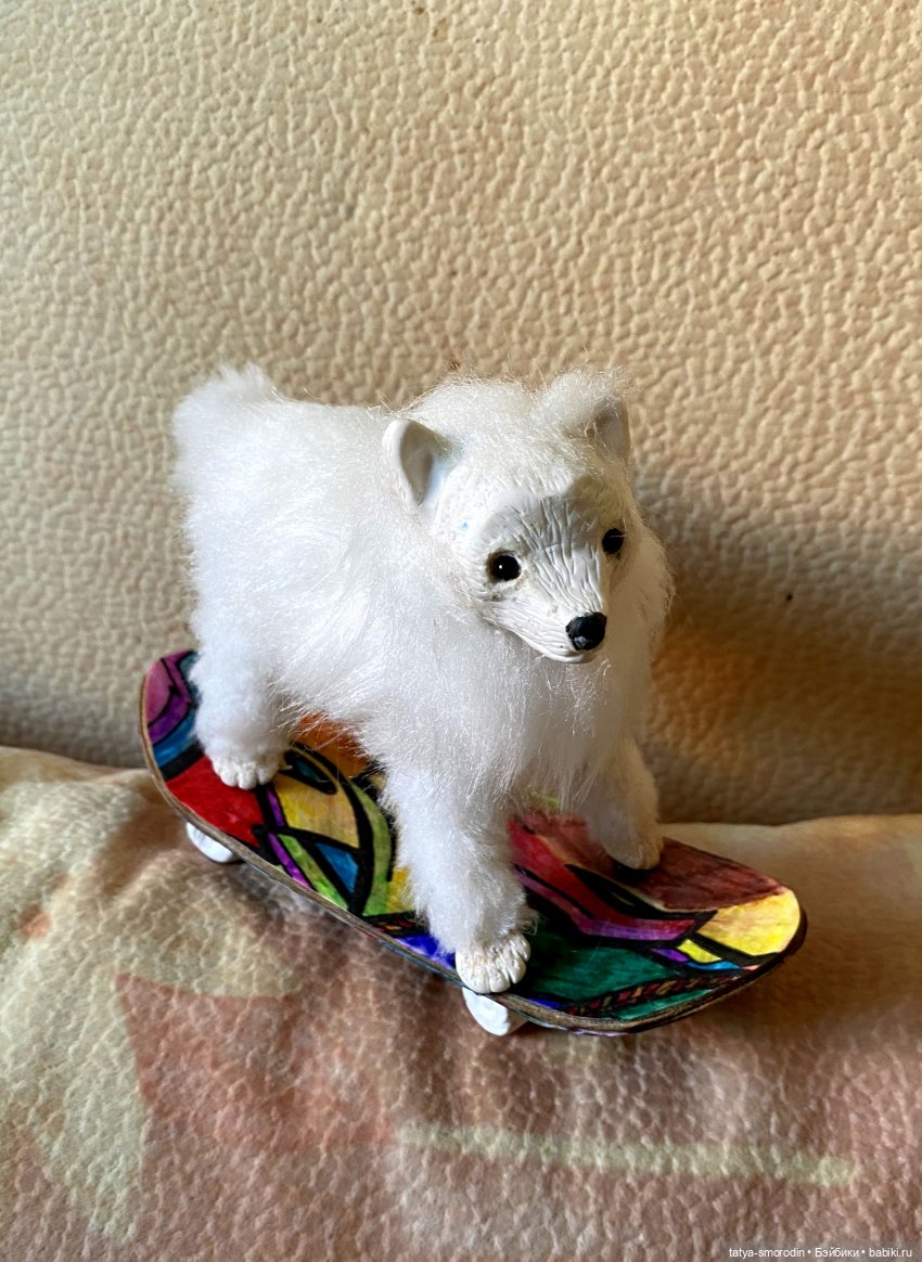 Зверье мое. 2 часть — Игрушки в смешанной технике (мех и глина): Арт (фото 4)