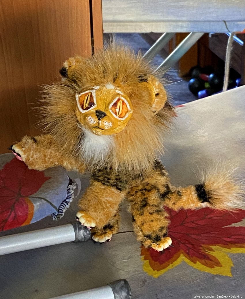Зверье мое. 2 часть — Игрушки в смешанной технике (мех и глина): Арт