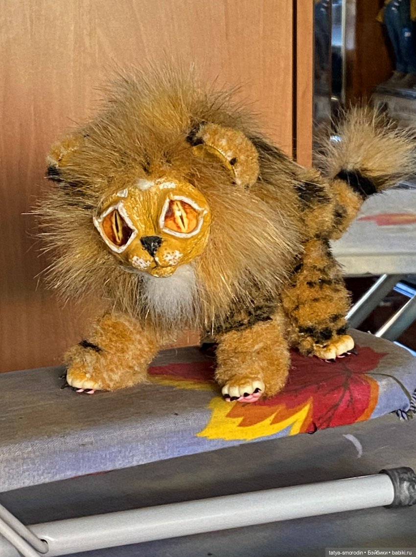 Зверье мое. 2 часть — Игрушки в смешанной технике (мех и глина): Арт