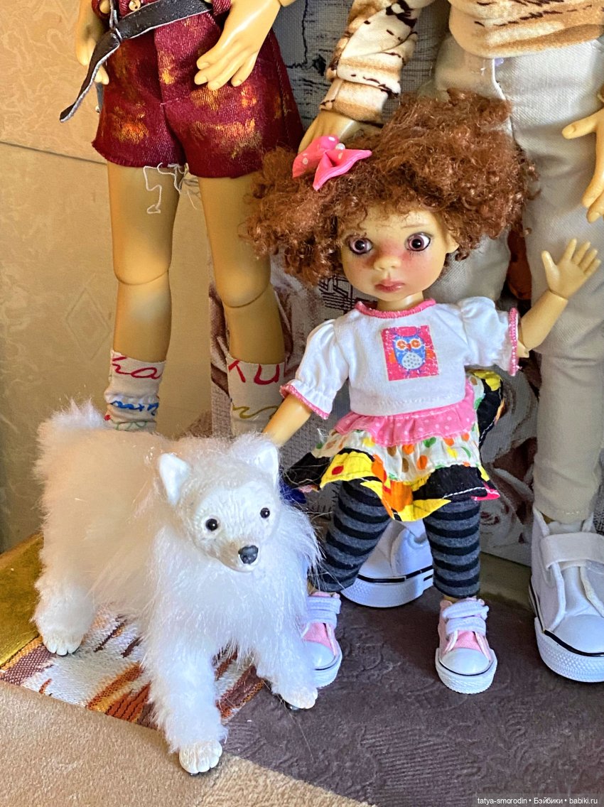 Зверье мое. 2 часть — Игрушки в смешанной технике (мех и глина): Арт (фото 6)