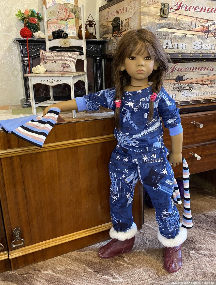 Задумчивая — Куклы Annette Himstedt (Аннетт Химстедт): коллекционные (фото 2)