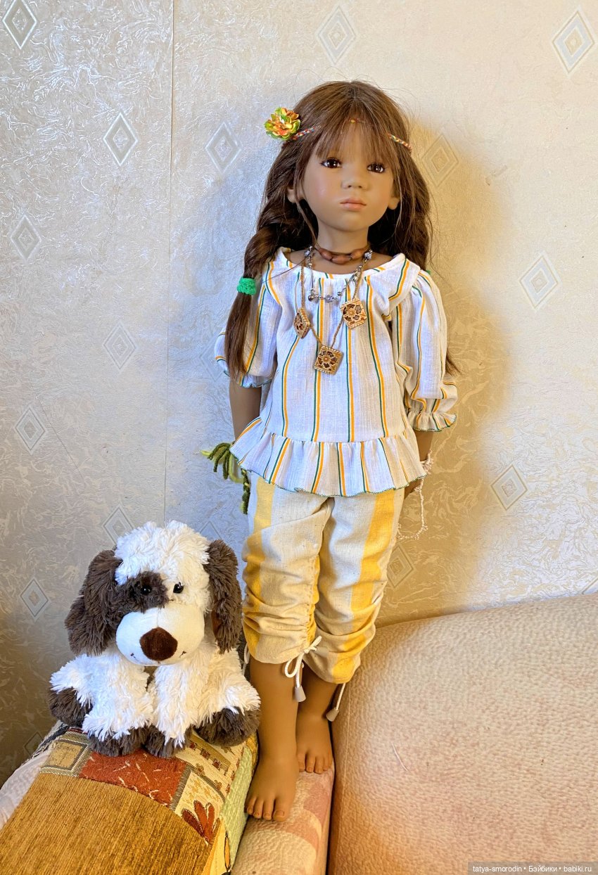 Задумчивая — Куклы Annette Himstedt (Аннетт Химстедт): коллекционные (фото 6)