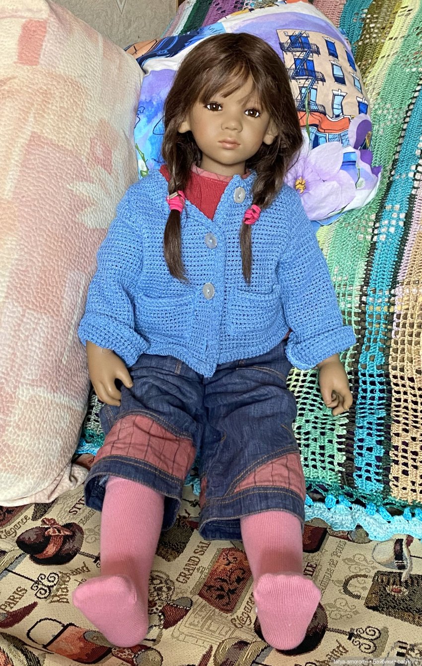 Задумчивая — Куклы Annette Himstedt (Аннетт Химстедт): коллекционные
