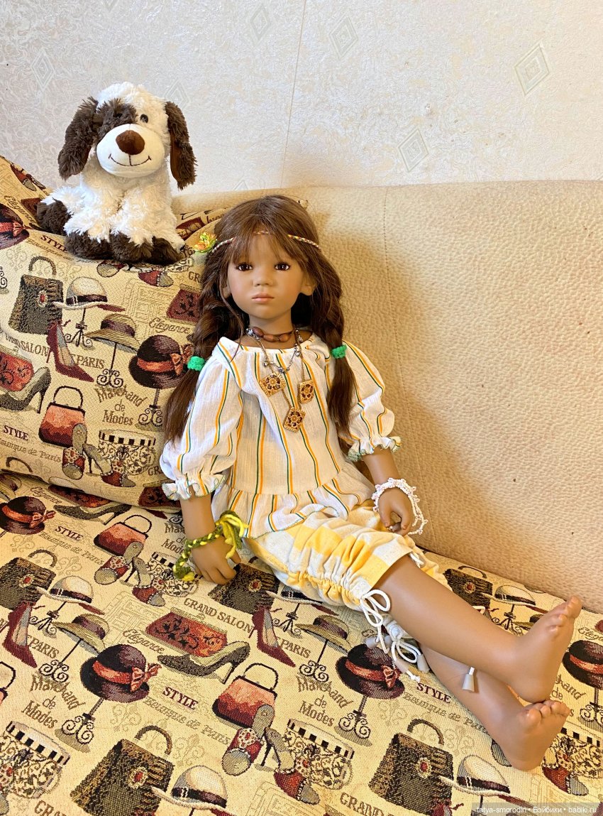 Задумчивая — Куклы Annette Himstedt (Аннетт Химстедт): коллекционные (фото 8)