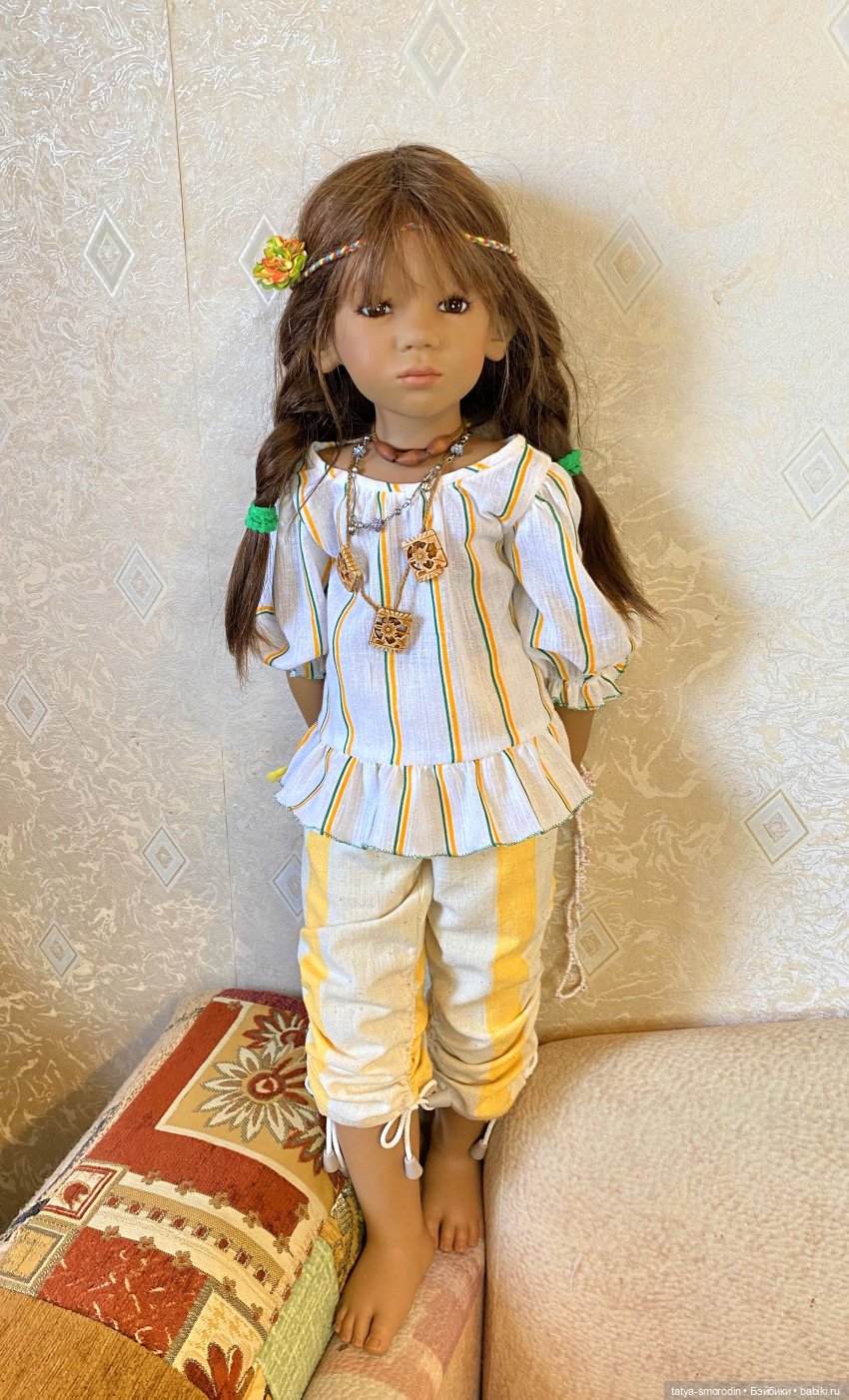 Задумчивая — Куклы Annette Himstedt (Аннетт Химстедт): коллекционные (фото 5)