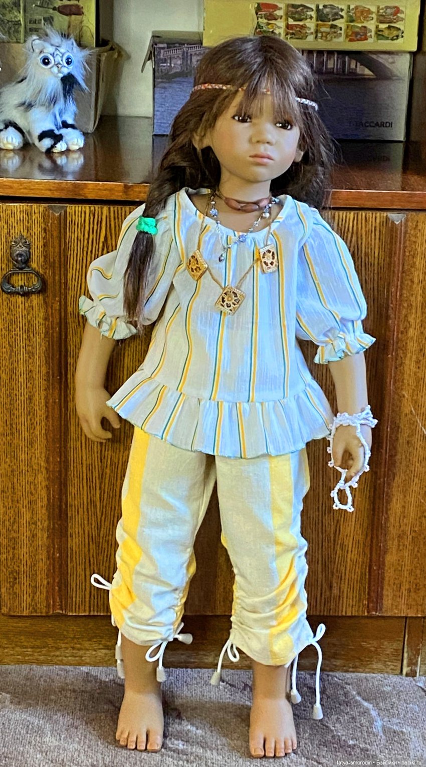 Задумчивая — Куклы Annette Himstedt (Аннетт Химстедт): коллекционные (фото 4)