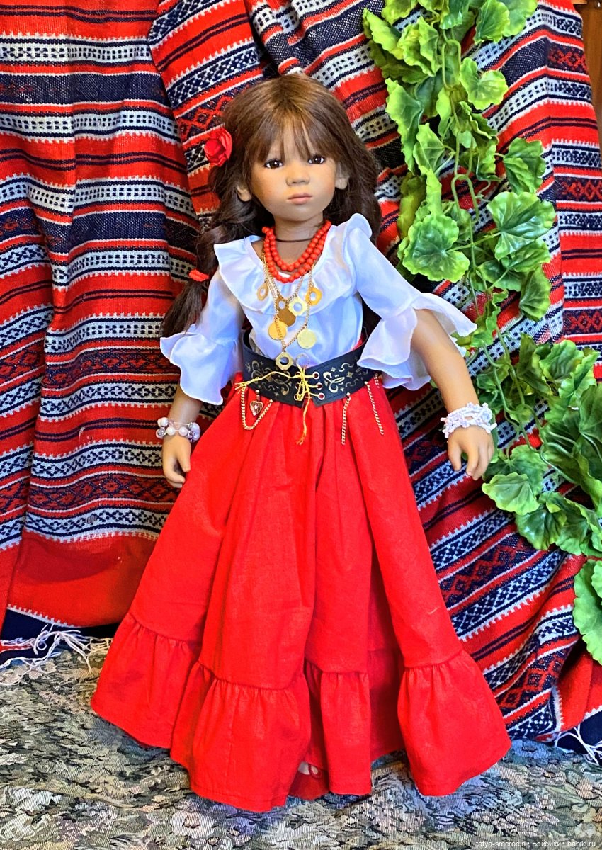 Цветок в волосах — Куклы Annette Himstedt (Аннетт Химстедт): коллекционные (фото 3)