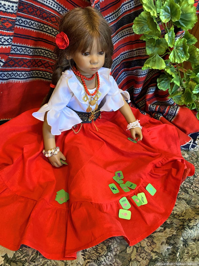 Цветок в волосах — Куклы Annette Himstedt (Аннетт Химстедт): коллекционные