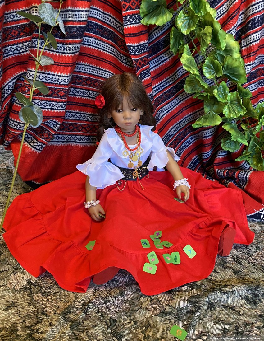 Цветок в волосах — Куклы Annette Himstedt (Аннетт Химстедт): коллекционные (фото 10)