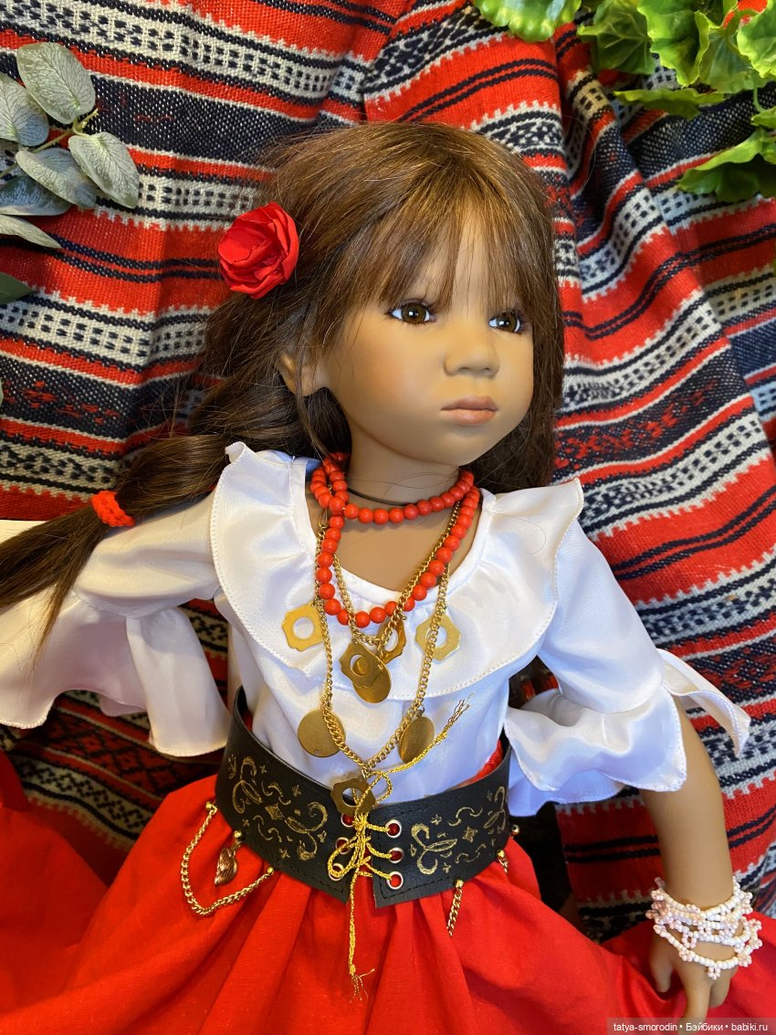 Цветок в волосах — Куклы Annette Himstedt (Аннетт Химстедт): коллекционные (фото 5)