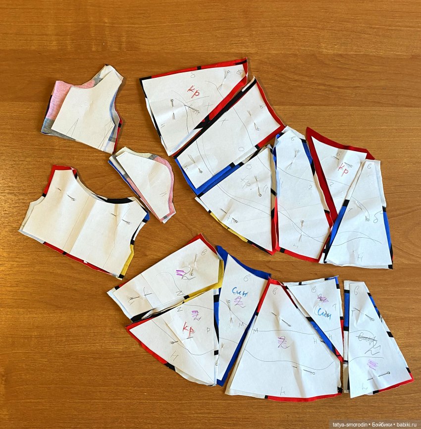 Такие мелкие кусочки - 3 — Выкройки для кукол (фото 5)