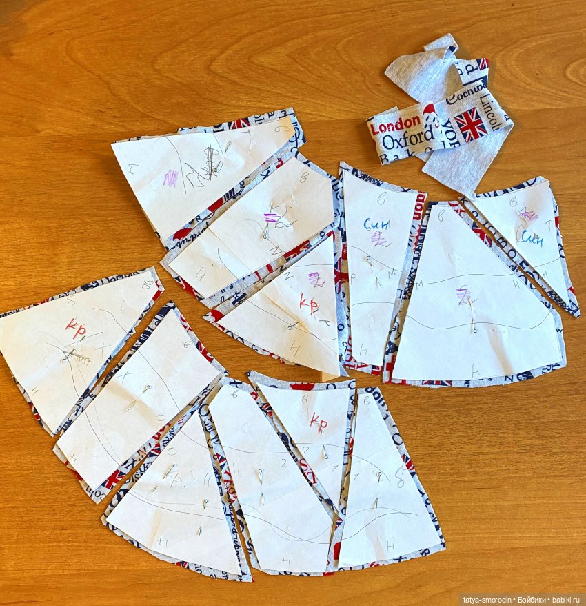 Такие мелкие кусочки - 3 — Выкройки для кукол