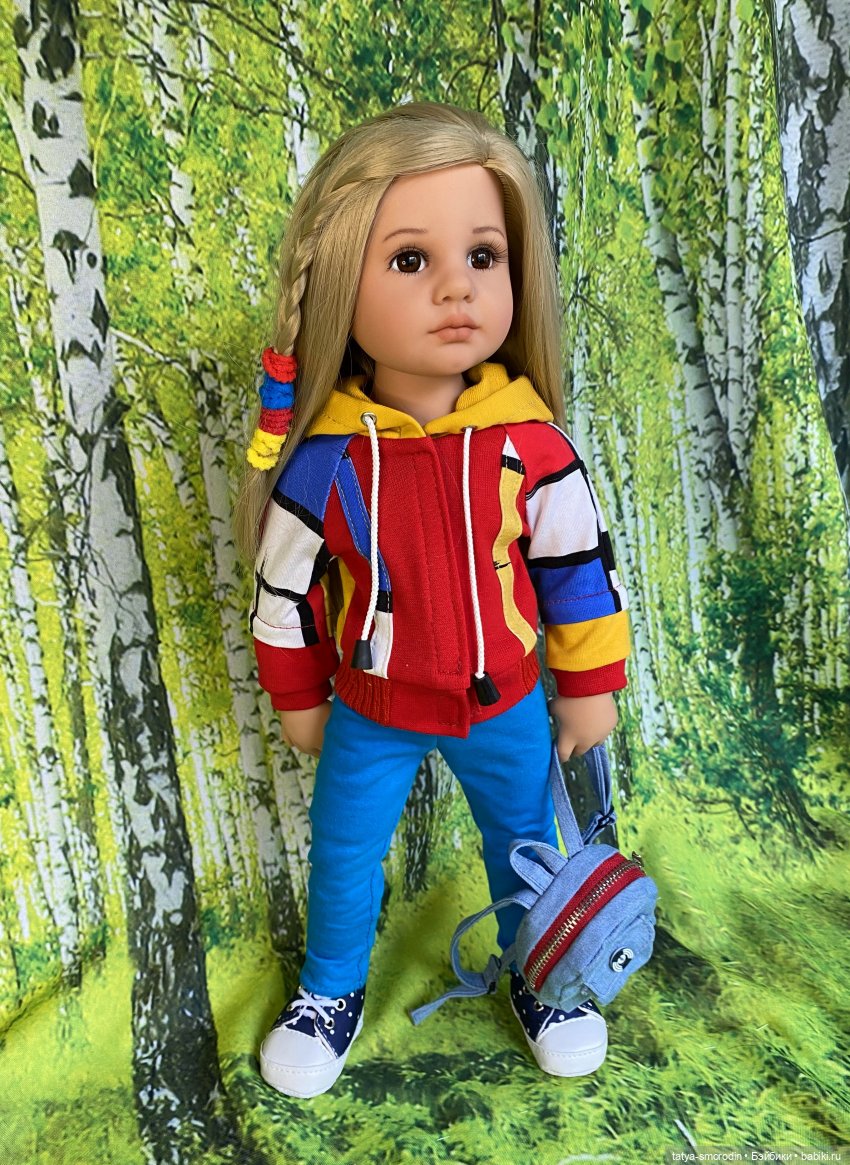 Линия одежды "Мондриан" — Одежда и обувь для кукол своими руками: фото
