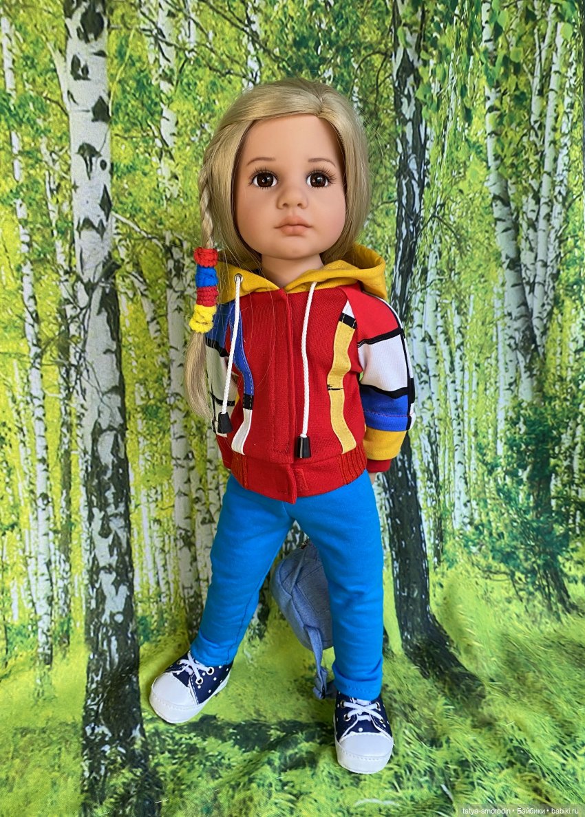 Линия одежды "Мондриан" — Одежда и обувь для кукол своими руками: фото