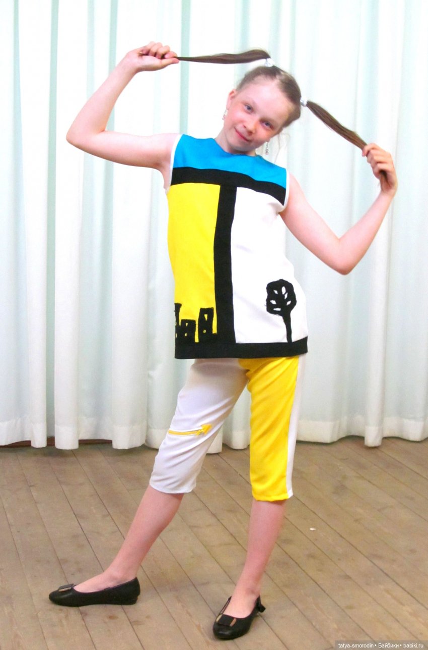 Линия одежды "Мондриан" — Одежда и обувь для кукол своими руками: фото (фото 8)