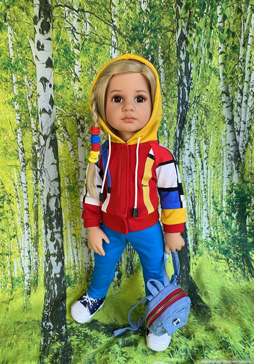 Линия одежды "Мондриан" — Одежда и обувь для кукол своими руками: фото