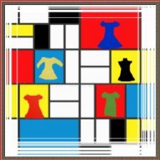 Линия одежды "Мондриан"