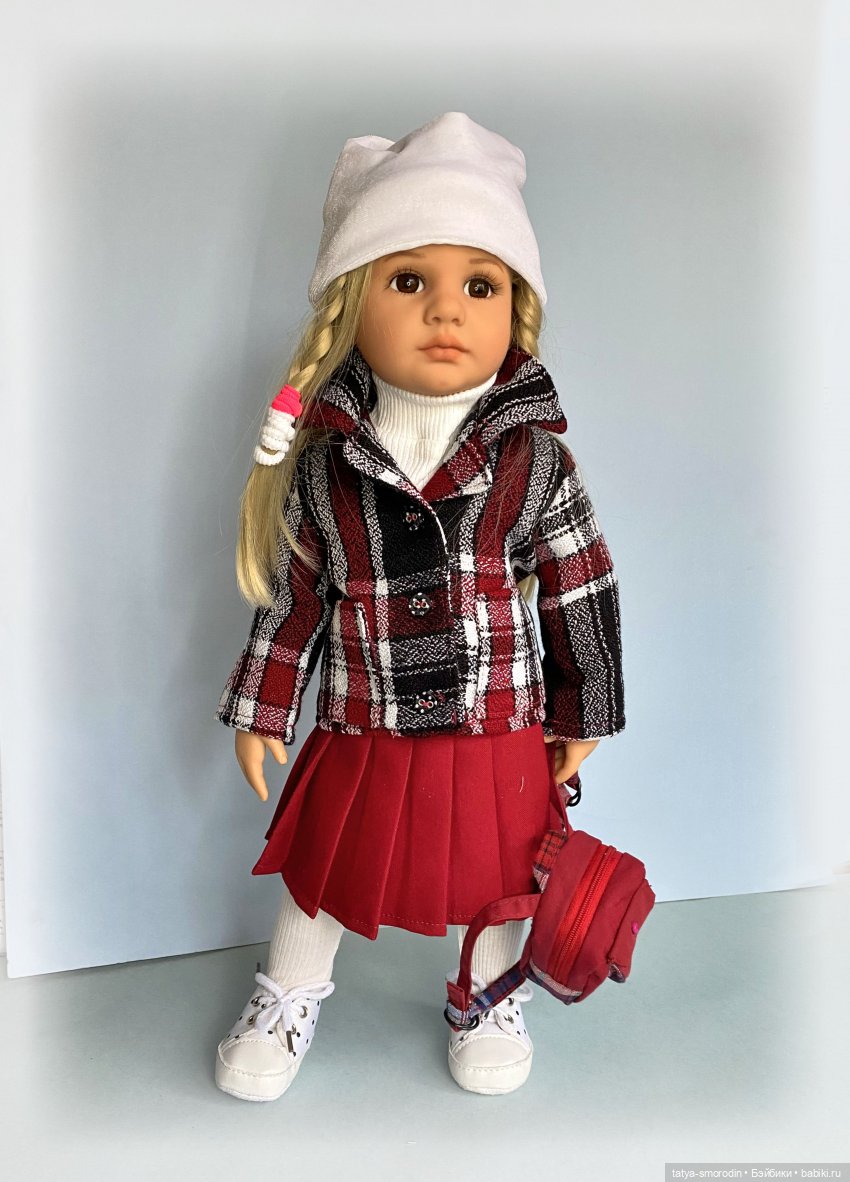 Детка в "клетке" — Одежда и обувь для кукол своими руками: фото (фото 10)