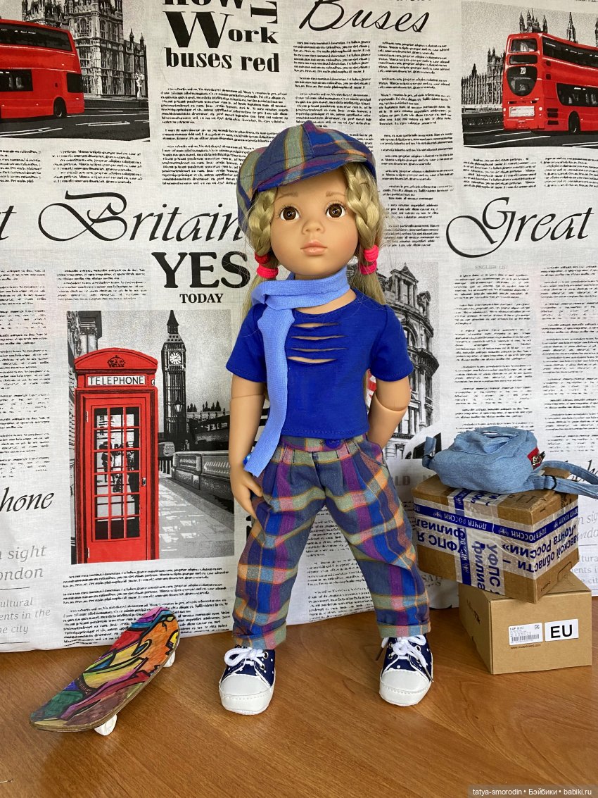 Костюмчик для пацанки | Бэйбики Костюмчик для пацанки — Одежда и обувь для кукол своими руками: фото (фото 2)