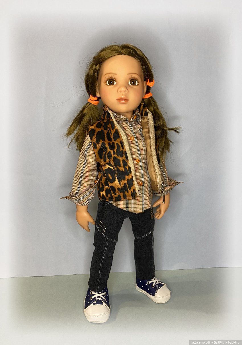 Джинсы, рубашки, жилеты — Одежда и обувь для кукол своими руками: фото