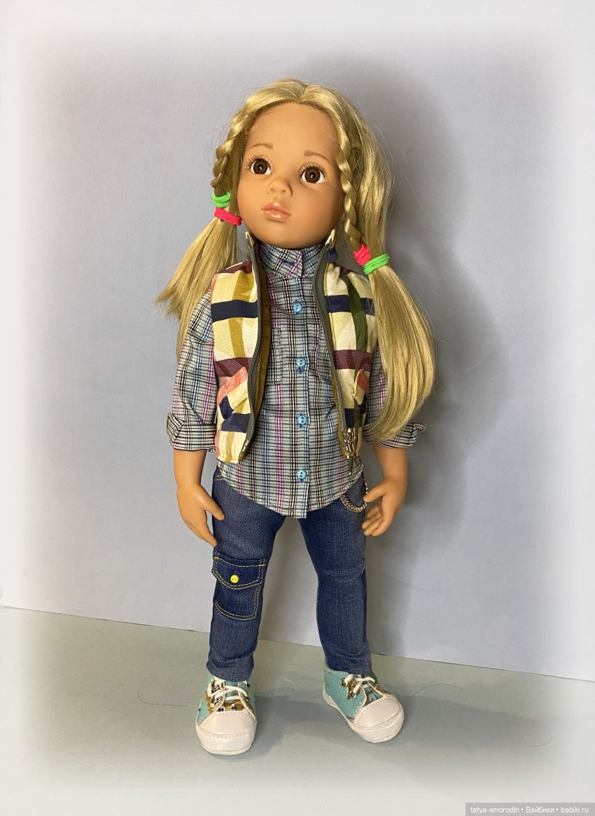 Джинсы, рубашки, жилеты — Одежда и обувь для кукол своими руками: фото